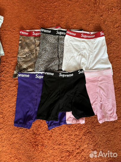 Трусы Supreme Hanes оригинал