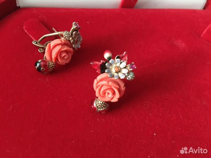 Комплект серебряный, с позолотой Style Avenue