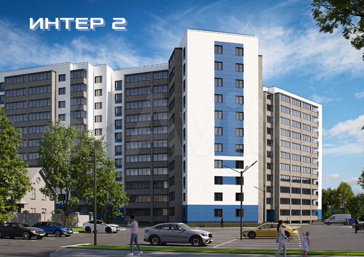 2-к. квартира, 56,5 м², 1/11 эт.