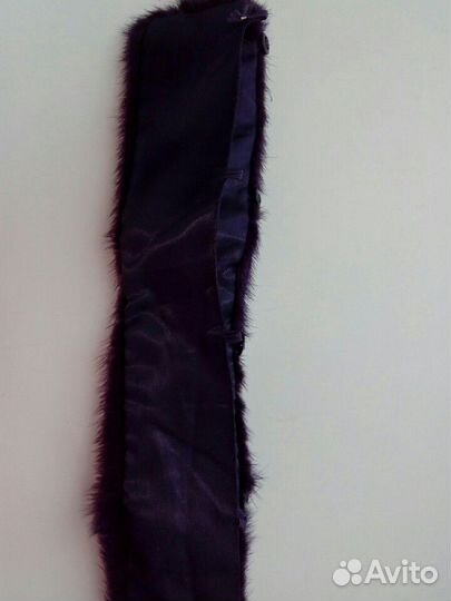 Воротник из норки