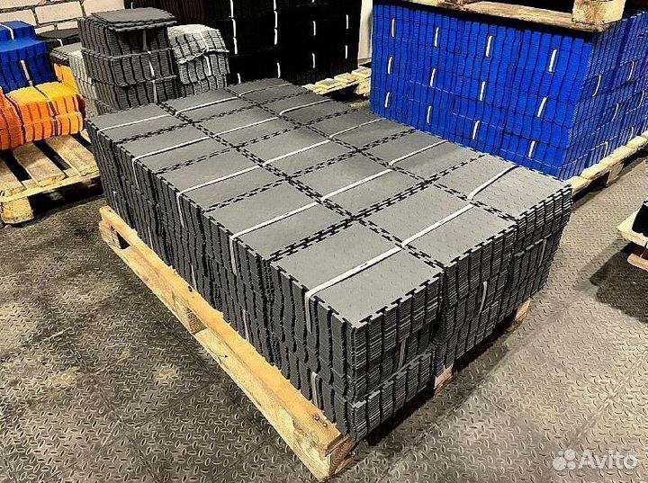 Пвх плитка для гаража