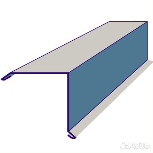 Планка торцевая(ветровая) 95