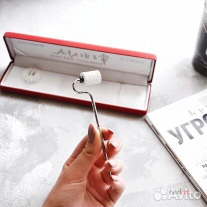 Ролик доктора Redox серебряный с цинковой вставкой