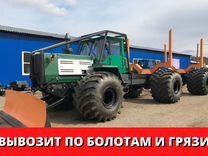 Лесовоз Т-150К Болотоход. Под вывозку с делянки