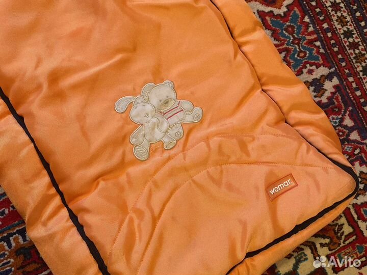 Меховой конверт в коляску Womar