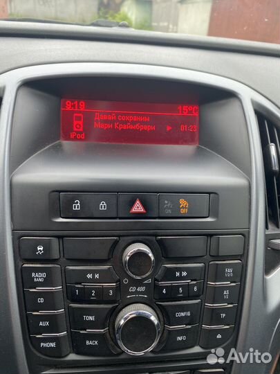 Штатная магнитола opel astra j