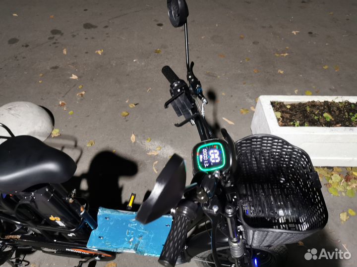 Электровелосипед новый 2 аккумулятора