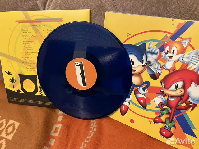 Sonic Mania. Виниловая пластинка. Soundtrack объявление продам