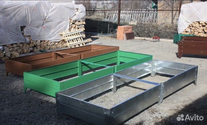 Грядки оцинкованные с полимерным покрытием