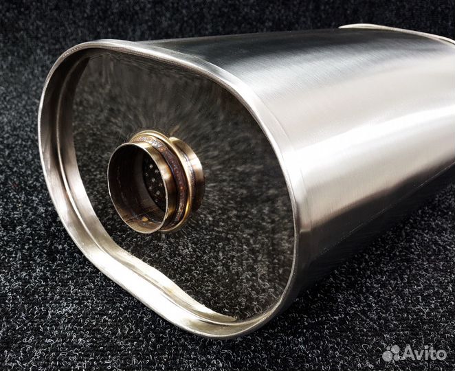 Универсальный глушитель 57мм резонатор