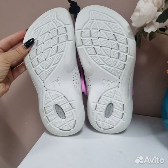 Новые сабо crocs literide w7 37/38