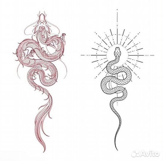 Модель на тату