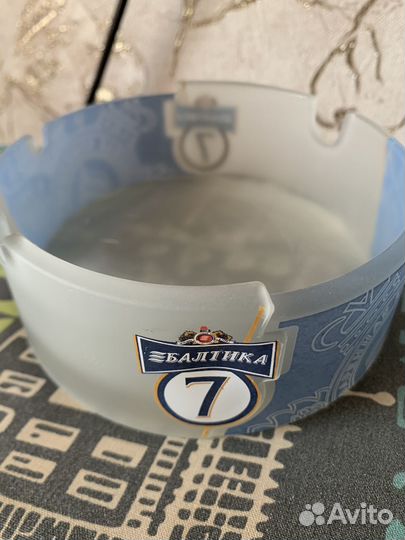 Пепельница стекло