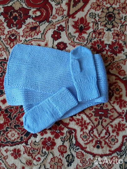 Шарф и варежки