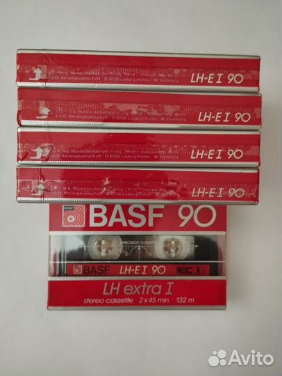 Аудиокассеты новые basf