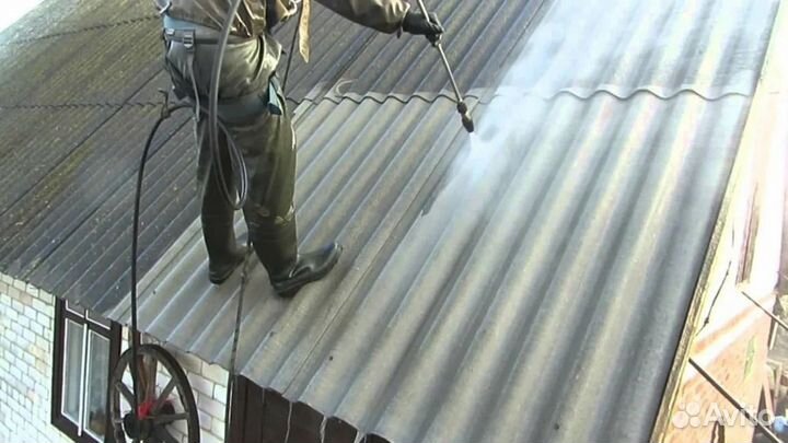 Очистка и покраска крыш