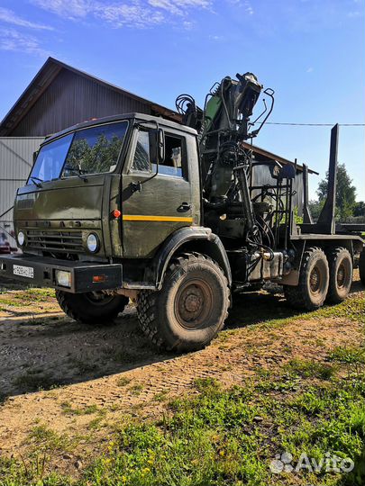 Камаз 4310 лесовоз