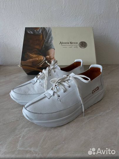 Кроссовки кеды натуральная кожа