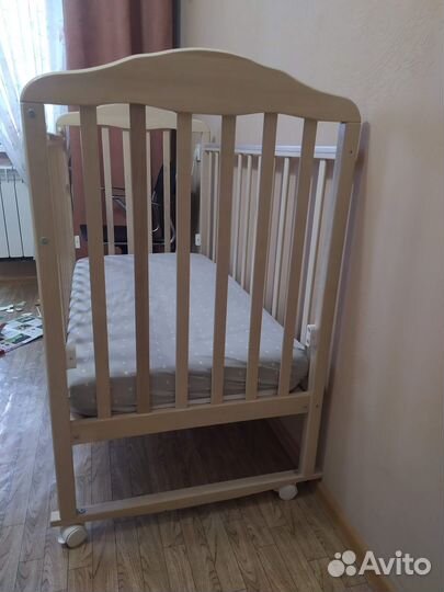 Детская кровать Регулируемая с матрасом