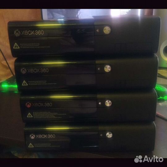 Xbox 360 Slim E, прошитые, фрибут 320гб,2 дж