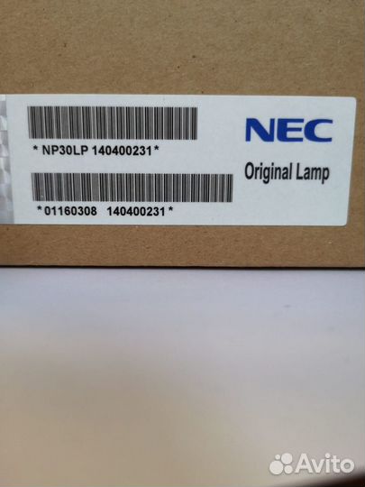 Оригинальная лампа NEC np30lp для проектора новая