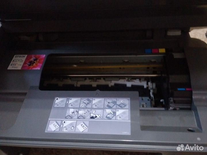 Цветной струйный мфу принтер Epson