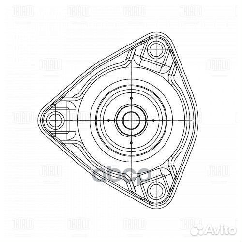 Опора амортизатора для а/м Kia Ceed (07) (перед.)