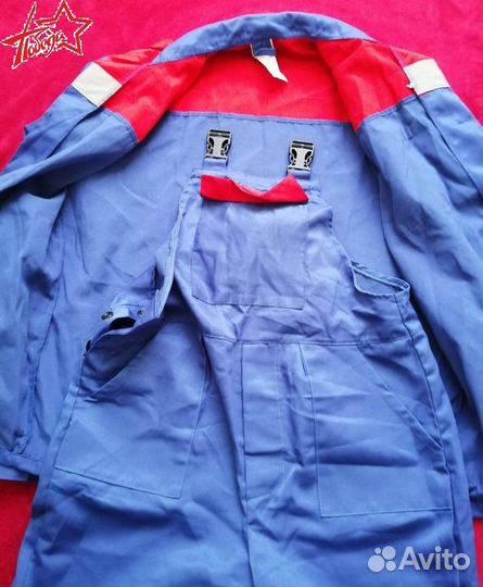 Костюм рабочий с полукомбез мужской