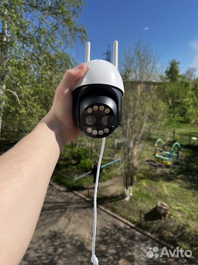 Wifi камера видеонаблюдения 8 мп уличная