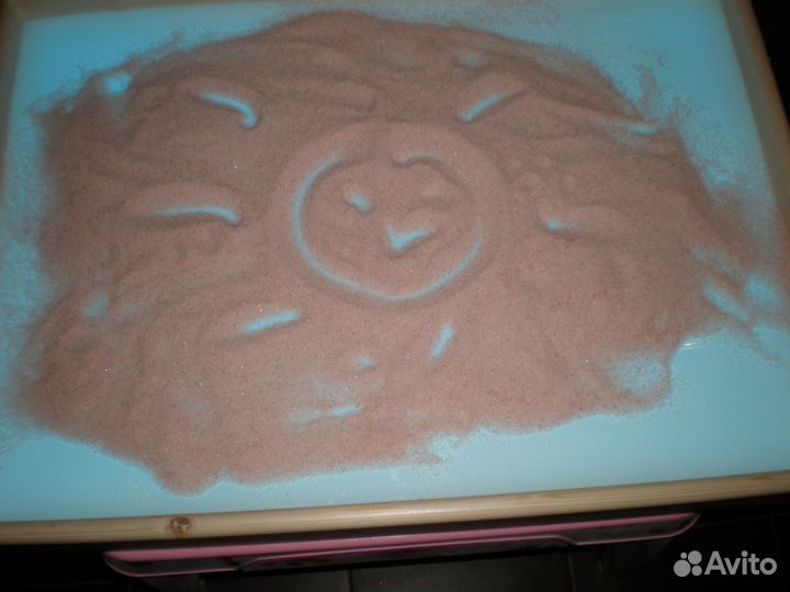 Детская песочница с подсветкой для рисования в пес