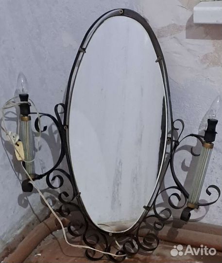 Зеркало с подсветкой бу