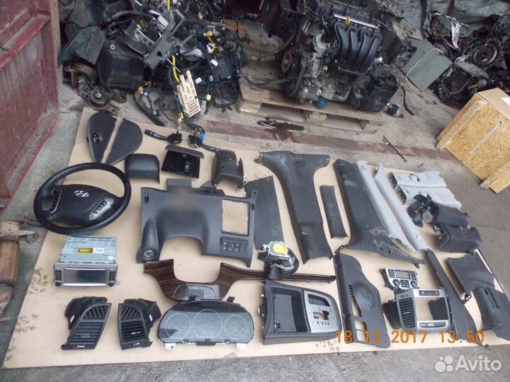 Santa Fe 2 детали салона безопасность панель