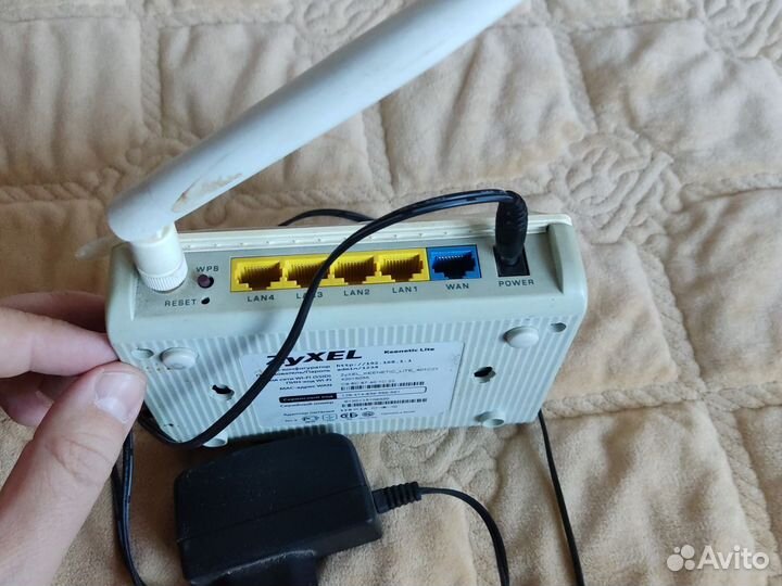 Роутер zuxel kinetic lite