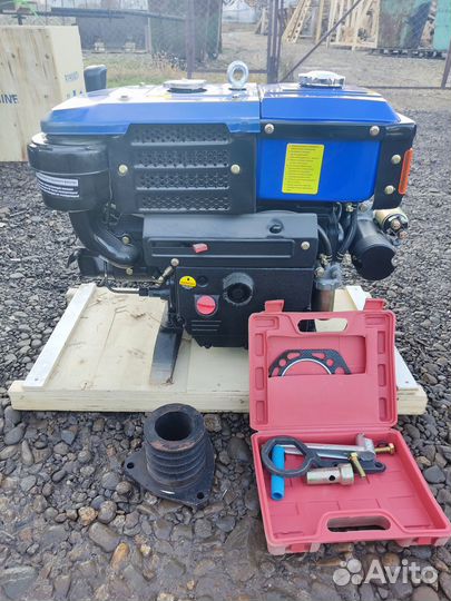 Двигатель дизель 10 л.с. R190 с электростартером