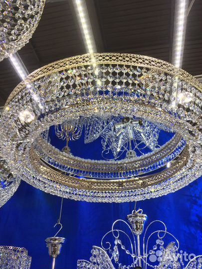 Люстра хрустальная