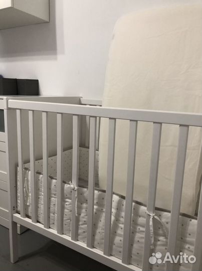 Детская кроватка икея 120 60