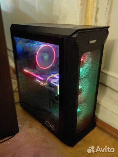 Игровой компьютер Ryzen 5600/RX5700XT/16gb/SSD+жд