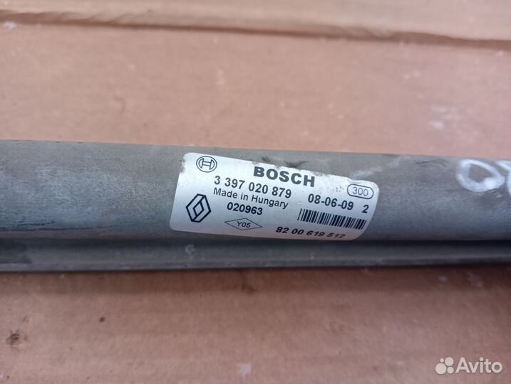 Трапеция дворников renault logan 1