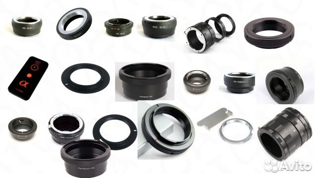 New чипом программируемый адаптер M42 линзой и без