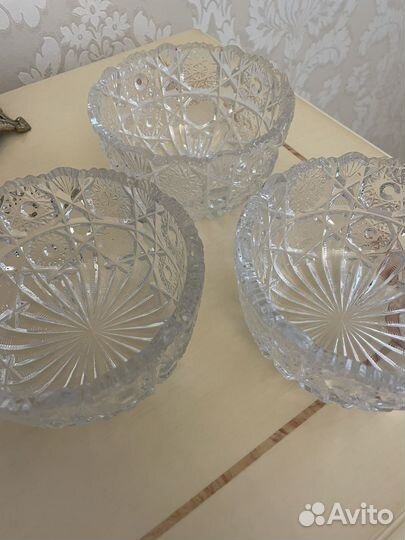 Ваза хрустальная СССР