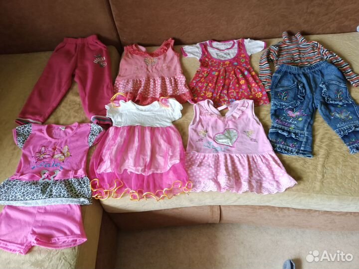 Вещи пакетом на девочку 3-4года