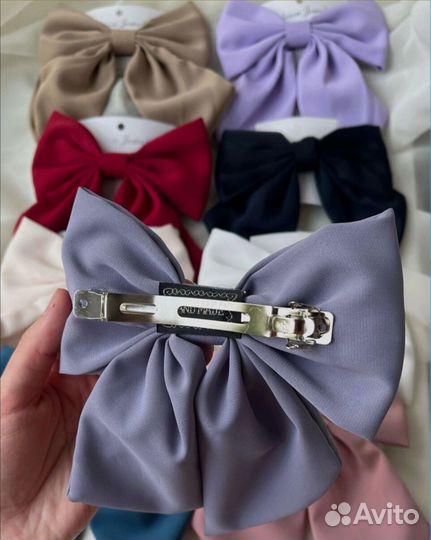 Бант на заколке
