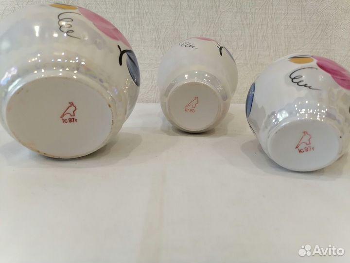 Фарфоровый набор Дулево Розы