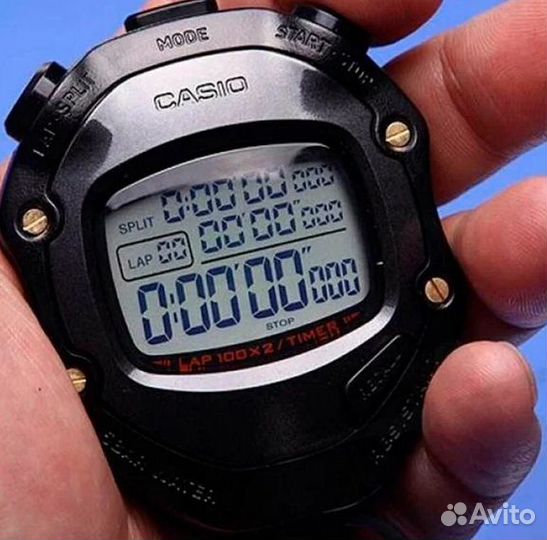 Электронный секундомер Сasio HS-80TW-1E Новый