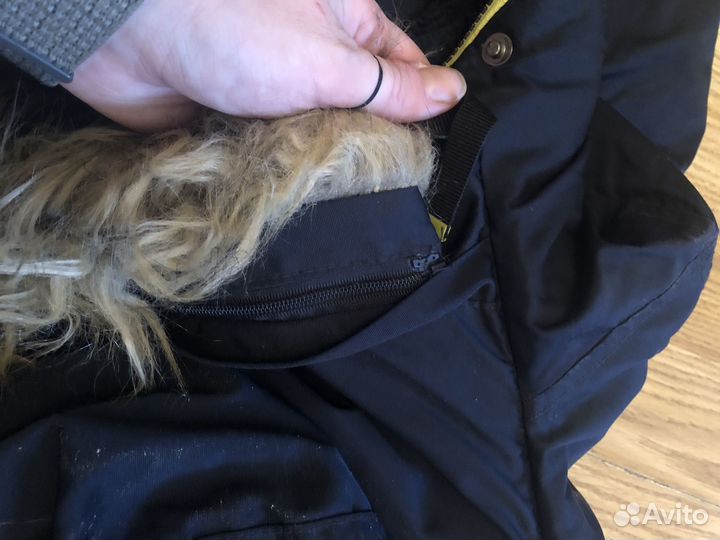 Пуховик зимний на мальчика 122