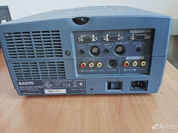 Проектор sanyo PLC-XP10EA