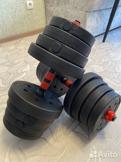 Гантели разборные 10, 15, 20, 30 кг