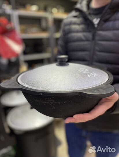 Казан чугунный