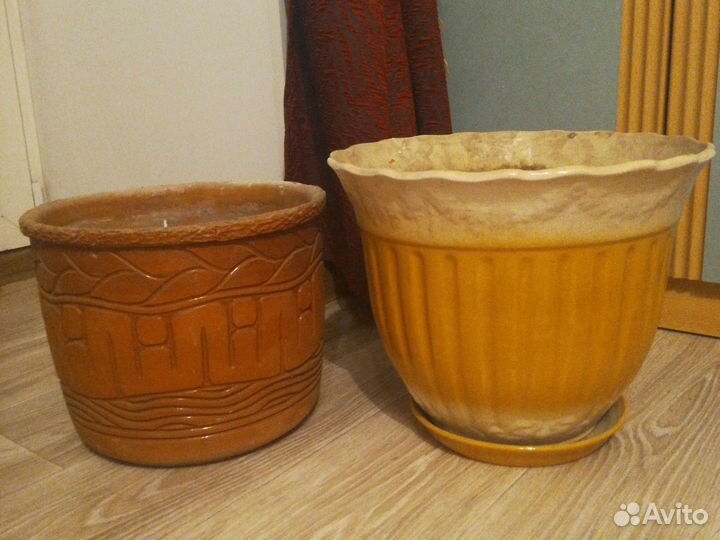 Керамические горшки