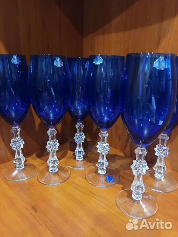 Фужеры хрустальные